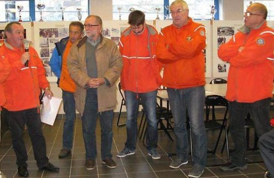 Remise d’un chèque à la SNSM et Beaujolais nouveau