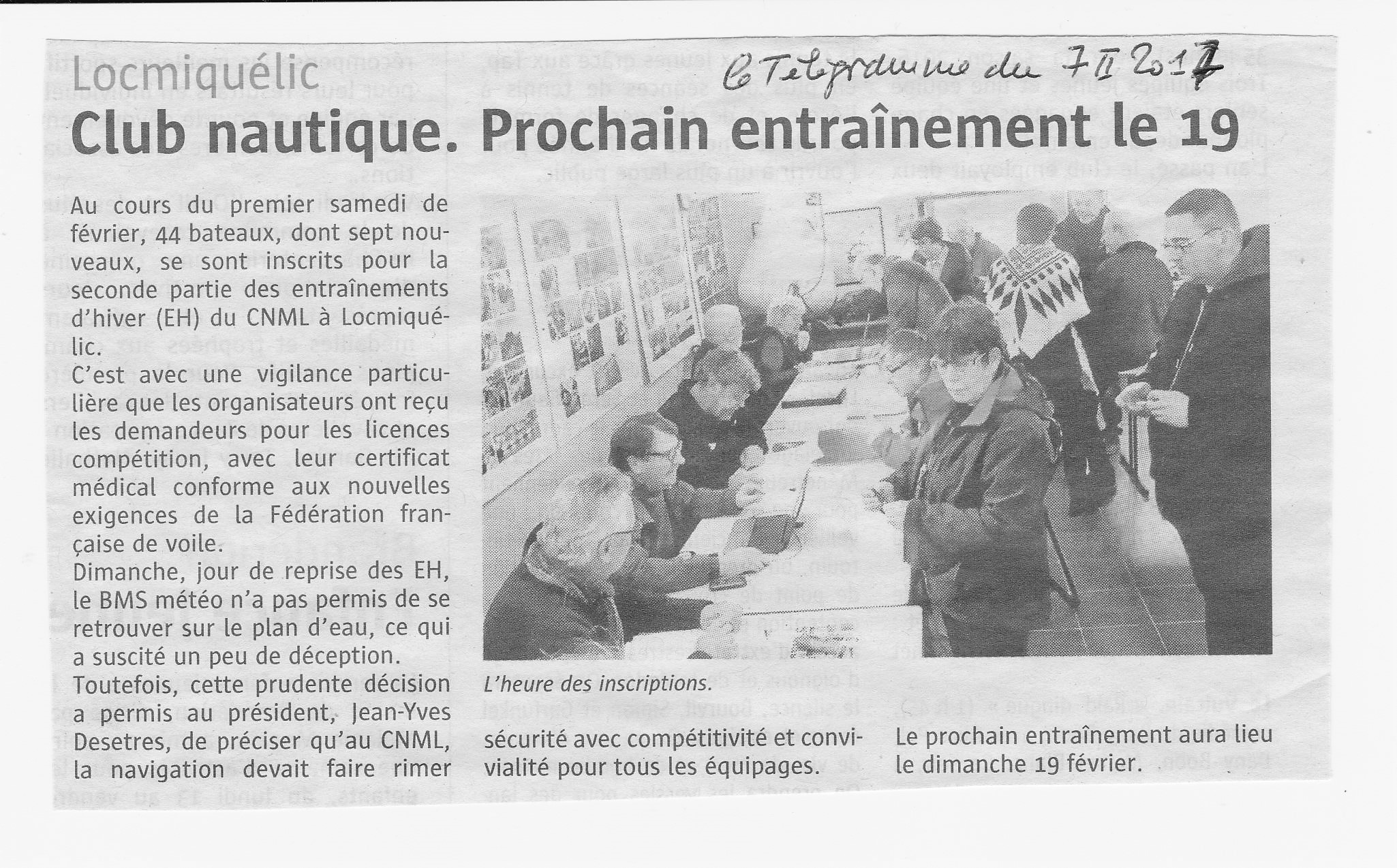 Les inscriptions des EH dans la presse