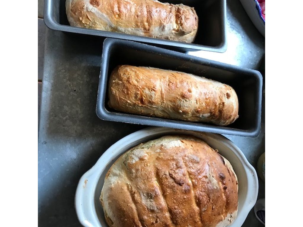 Quelques occupations boulangères pendant le confinement!