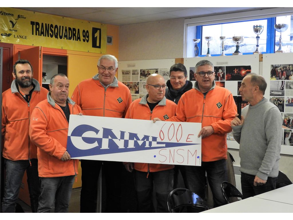 Remise du chèque à la SNSM