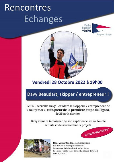 Rencontre avec Davy Beaudart au CNL