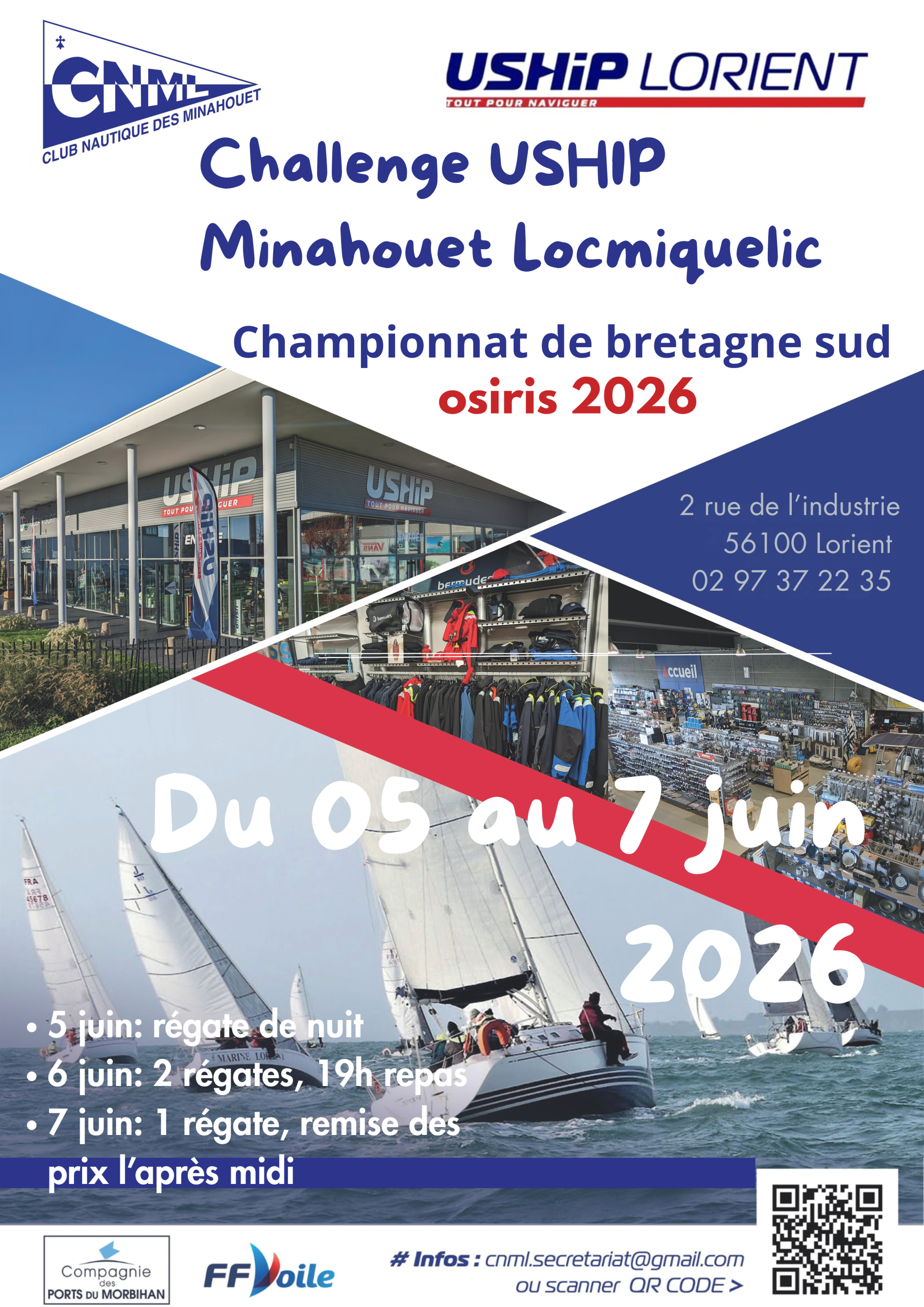 CHALLENGE USHIP CNML: UN MOMENT UNIQUE EN REGATE !