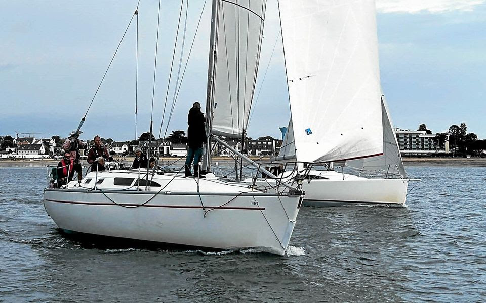 Les régates du Club Nautique Minahouët de Locmiquélic reprennent